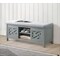 Alaterre Furniture Coventry 45"W Wood Storage Bench with Cushion, Gray ANCT0540 - alternate 6
